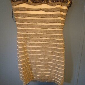Strapless love teaser dress